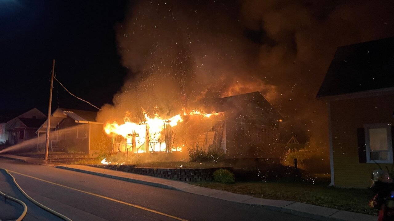 Incendie à Beauceville 29.08.2021