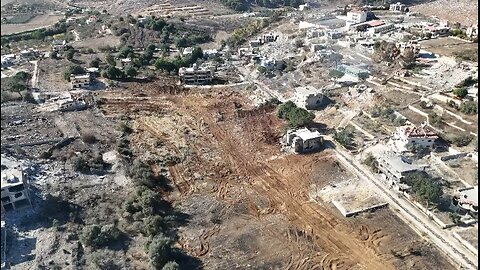 Flattening Hezbollah towns South Lebanon 2.