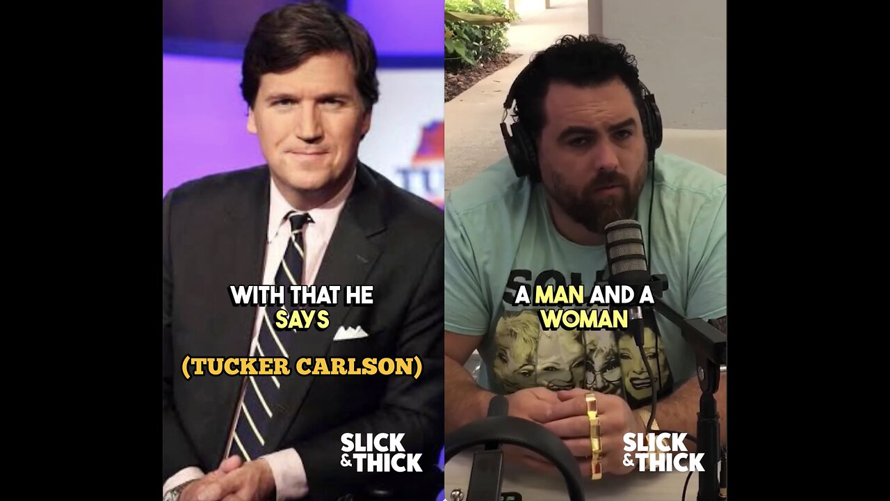 Is Tucker Carlson wrong on Gay Marriage? | The Slick 'N' Thick Show | Clip