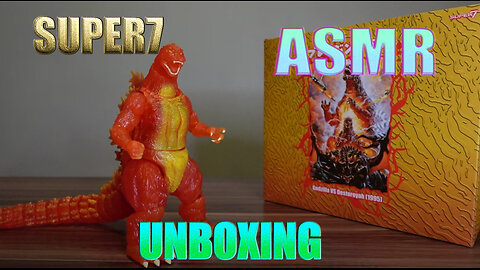 ASMR Unboxing Shorts: Godzilla 1200 Degrees Action Figure