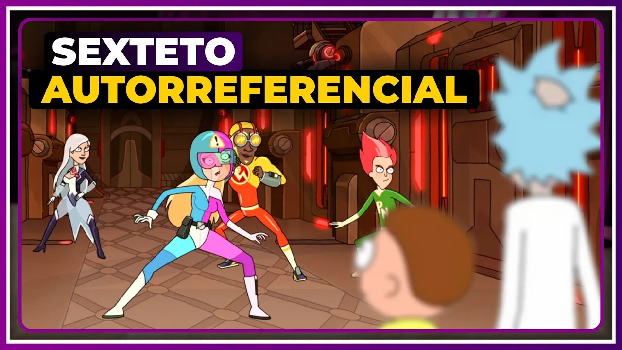 A Liga da Justiça de Rick and Morty