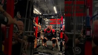 DAN BELL AGACHANDO 455KG RAW #Shorts