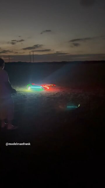 Avon Park Aeromodelers Night flying