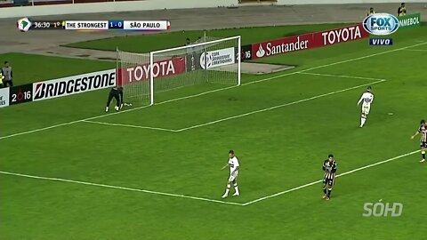 INCRÍVEIS Melhores Momentos do Jogo The Strongest BOL 1 x 1 São Paulo Libertadores 21 04 2016