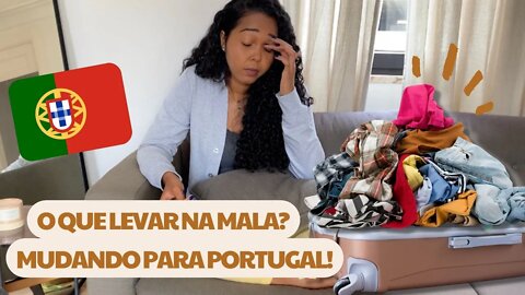 O QUE LEVAR NA MALA PARA PORTUGAL? 2022