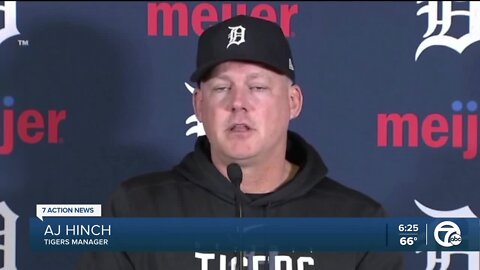 AJ Hinch on Tigers: 'offense warming up is a good sign'