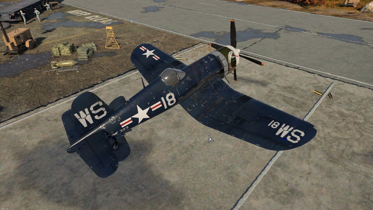 F4U-4 1 vs 6, 7 kill carry