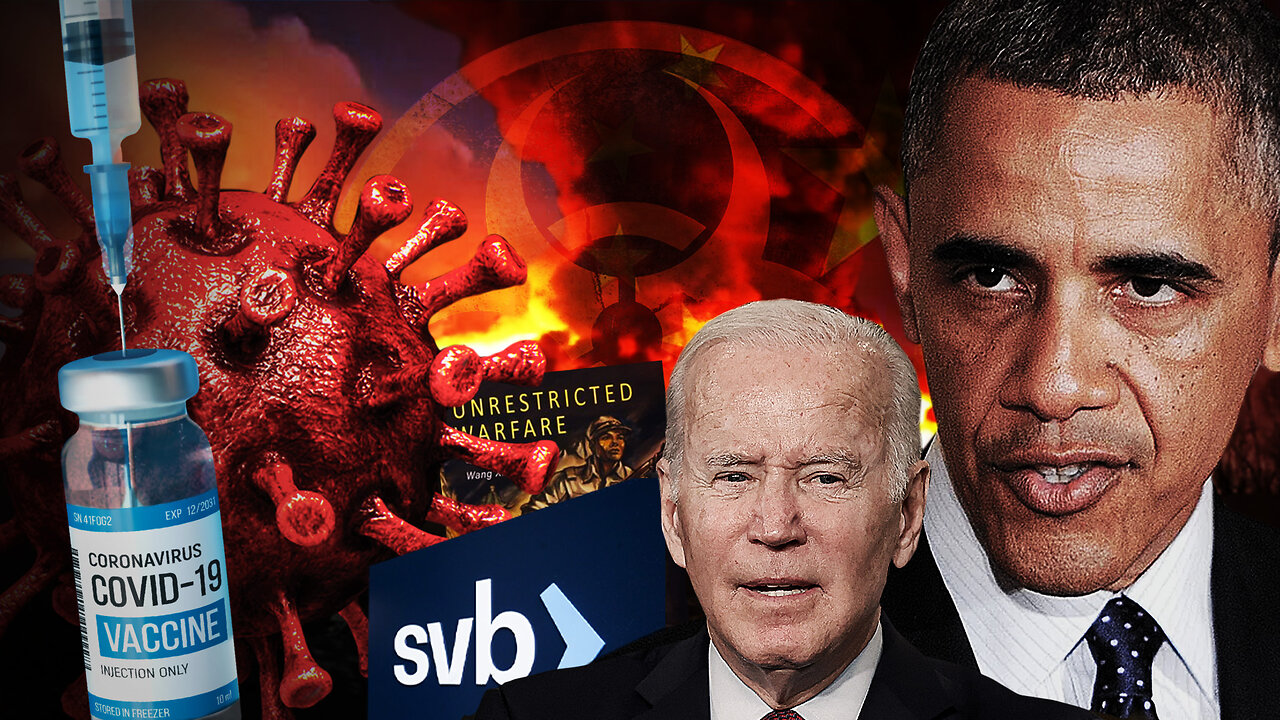 MAN IN AMERICA 3-14-23@2PM: Gen. McInerney: Banking Collapse, Train Derailments, Vaxx Deaths… It’s ALL Coordinated