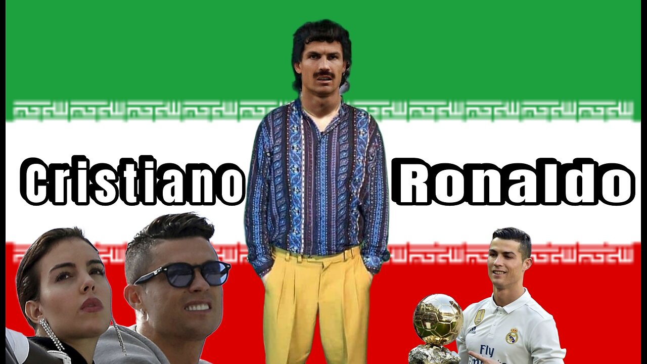 Cristiano Ronaldo " in Iranian language