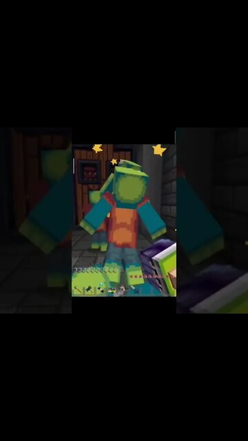 Minecraft Grave Danger Rock Balboa #shorts #minecraft #gravedanger