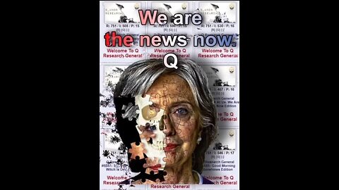 Q And ANons > We Are The News Now.