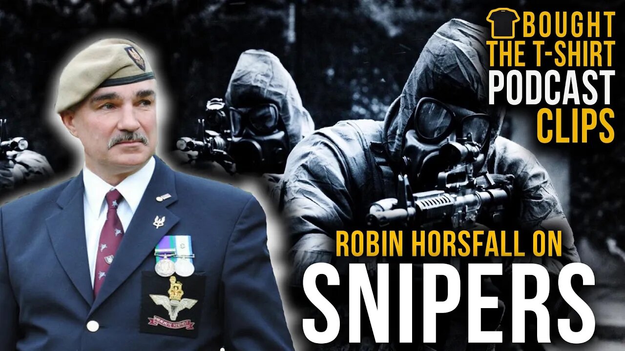 SAS Legend "The Royal Marines Trained Me To Be A Sniper" | Podcast CLIP | Robin Horsfall