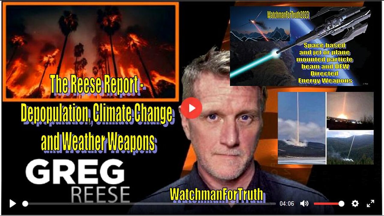 The Reese Report - Depopulation, Climate Change and Weather Weapons