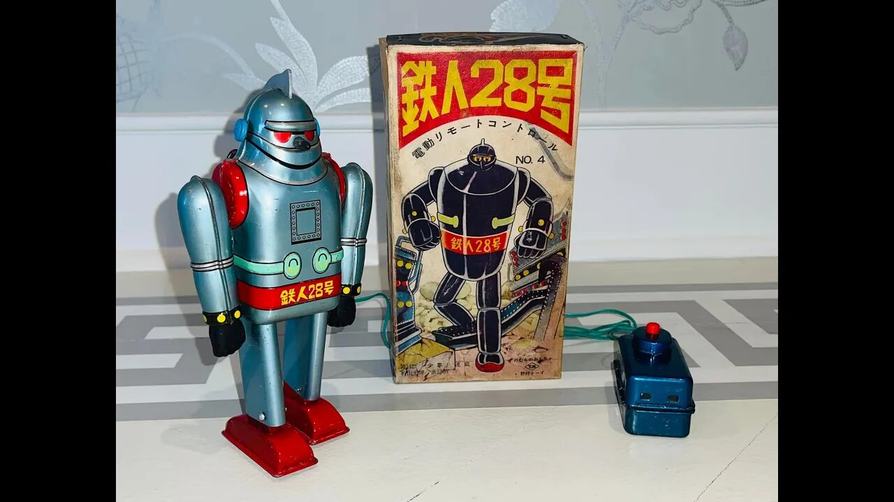 Amazingly rare BOXED Tetsujin No4 !!! 😮
