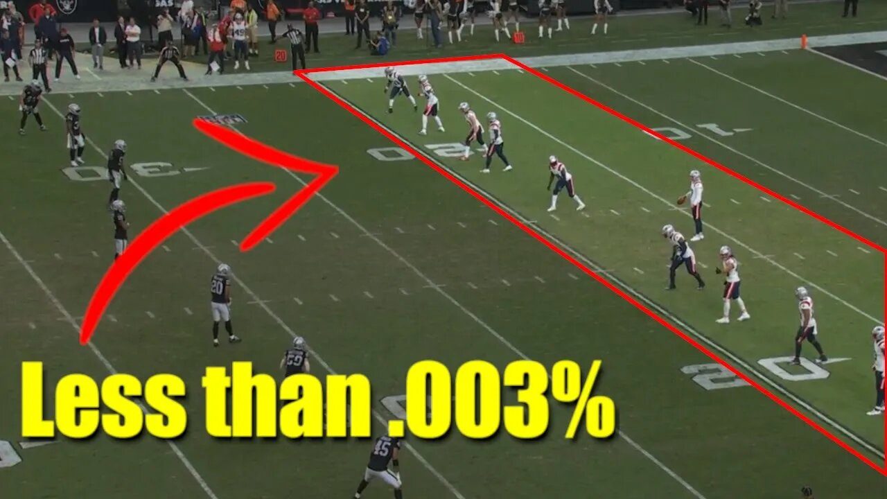 Witness The Rarest Play Call in Football