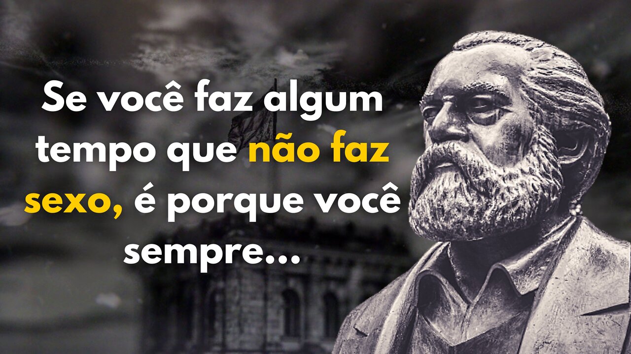 As frases mais icônicas do criador socialismo científico Karl Marx