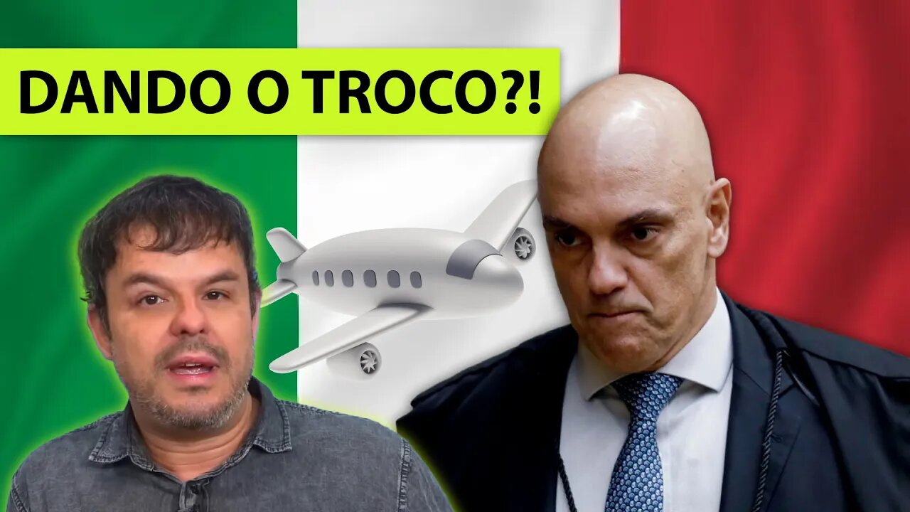 ALEXANDRE DE MORAES É SUPOSTAMENTE HOSTILIZADO EM AEROPORTO DA ITÁLIA