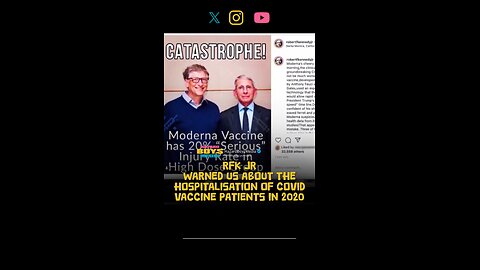 RFK jr WARNED US about the hospitalisation of Covid vaccine patients