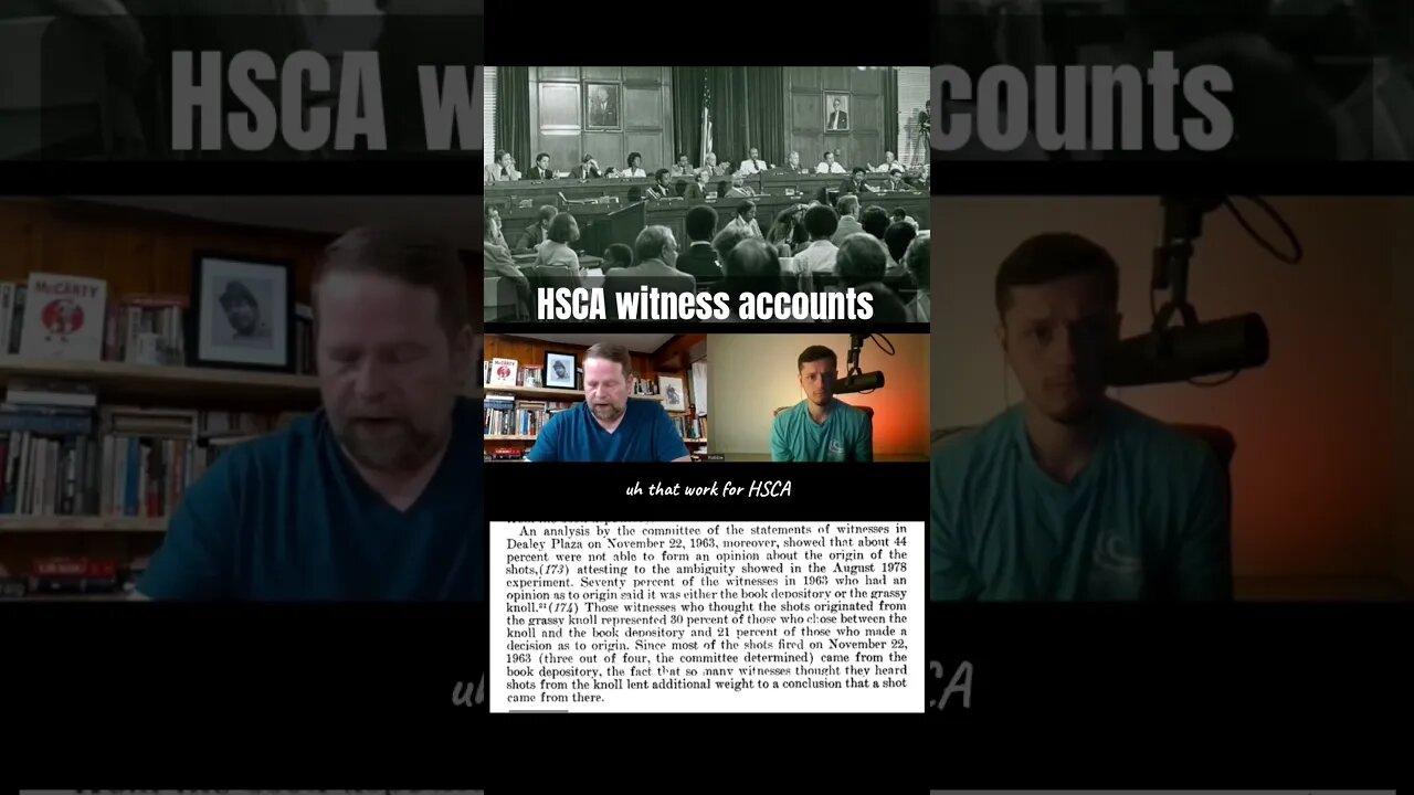HSCA counted 692 witnesses in Dealey Plaza