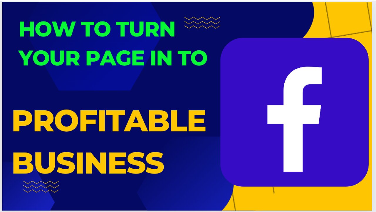 Turn your page in to Profitable business