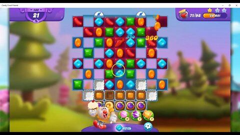 FRIENDS Level 132 Audio Talkthrough, Candy Crush Friends Saga, 28 Moves 0 Boosters