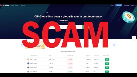 IDCIPRO.COM/CIP Global/LORS Coin are SCAMS!