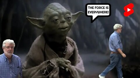 Grand Master Yoda Teaches Us the Force and George Lucas are Everywhere! #Shorts #YouTubeShorts