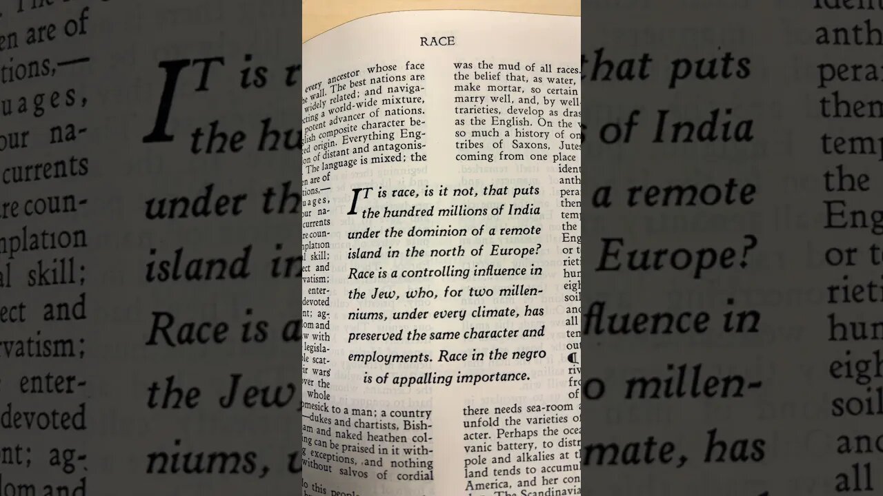 Ralph Waldo Emerson on Race in the 19th Century