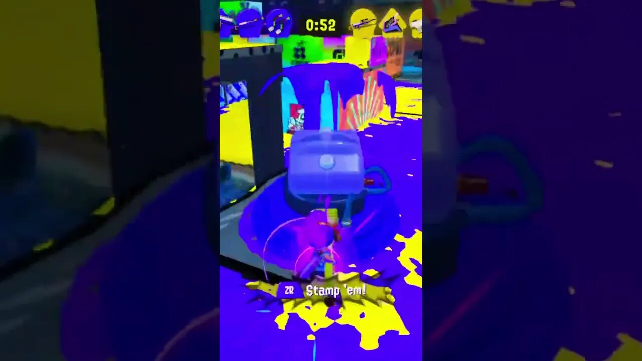 Mighty Attacks in Splatoon 3 #shorts #splatoon3 #nintendoswitch #nintendo #gaming