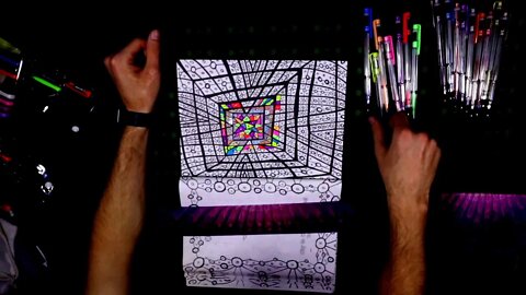 Visual Coloring Relaxation- "Where Do We Go From Here?"#25 Don't Dive Down"