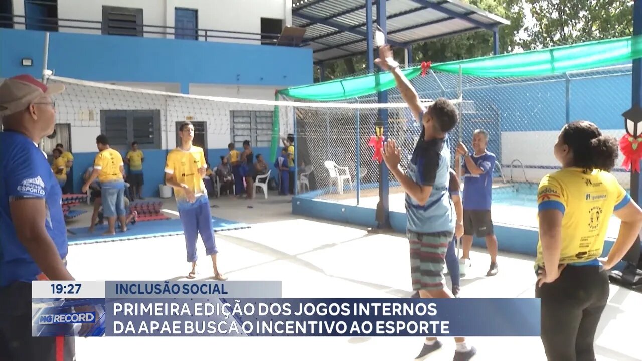 Inclusão Social: 1ª Edição dos Jogos Internos da APAE Busca o Incentivo ao Esporte.