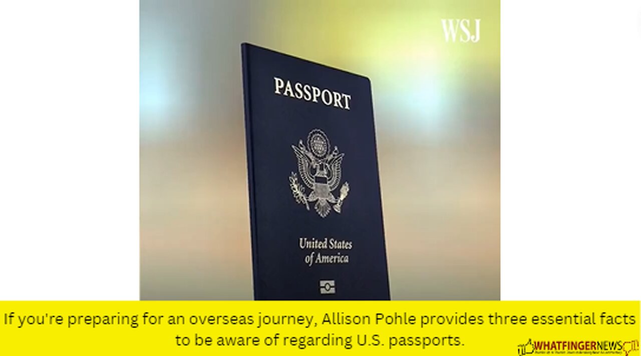 If you're preparing for an overseas journey, Allison Pohle provides three essential facts