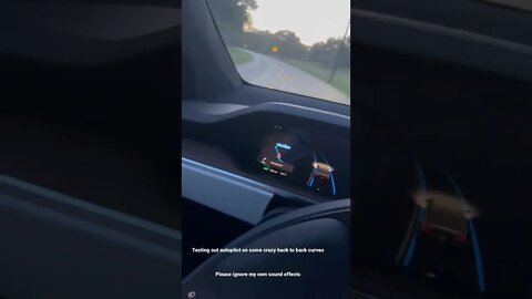 Testing out Autopilot on sharp curves on 2022 Refresh Tesla Model X