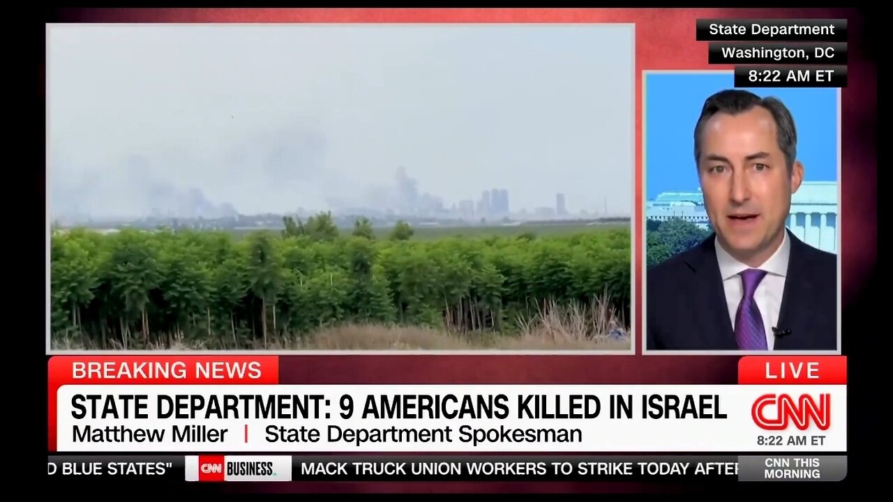 State Dept Spox Confirms 9 Americans Were Killed By Hamas Terrorists