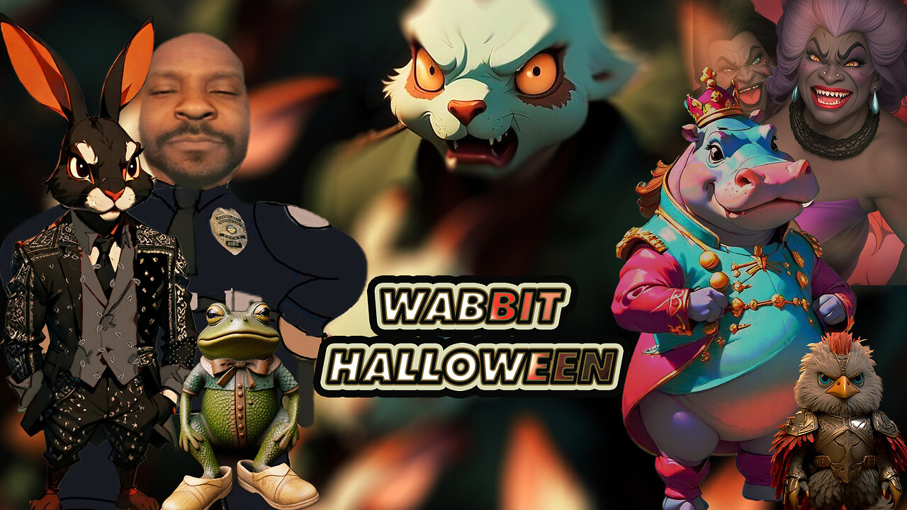 Halloween Wabbitry: OPEN PANEL| Masters Of Disguise| Sizz Survivor Victims Unit| Dangerous Wabbits!