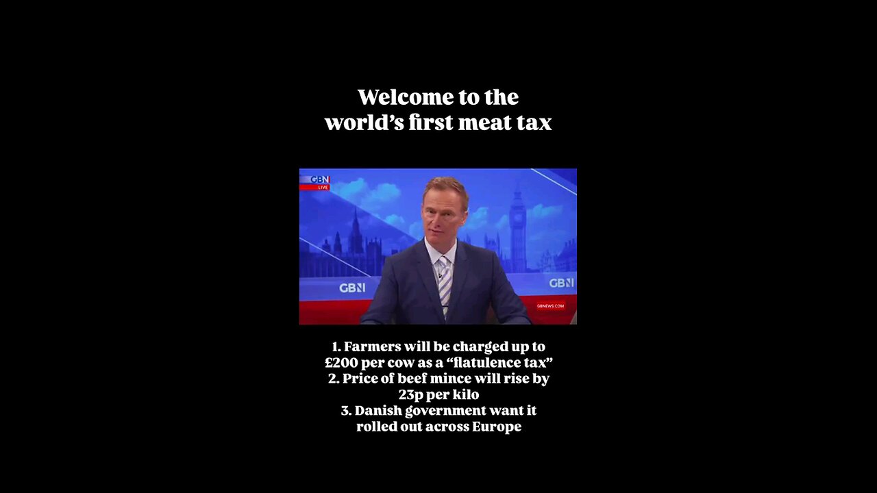 World's First Meat Tax