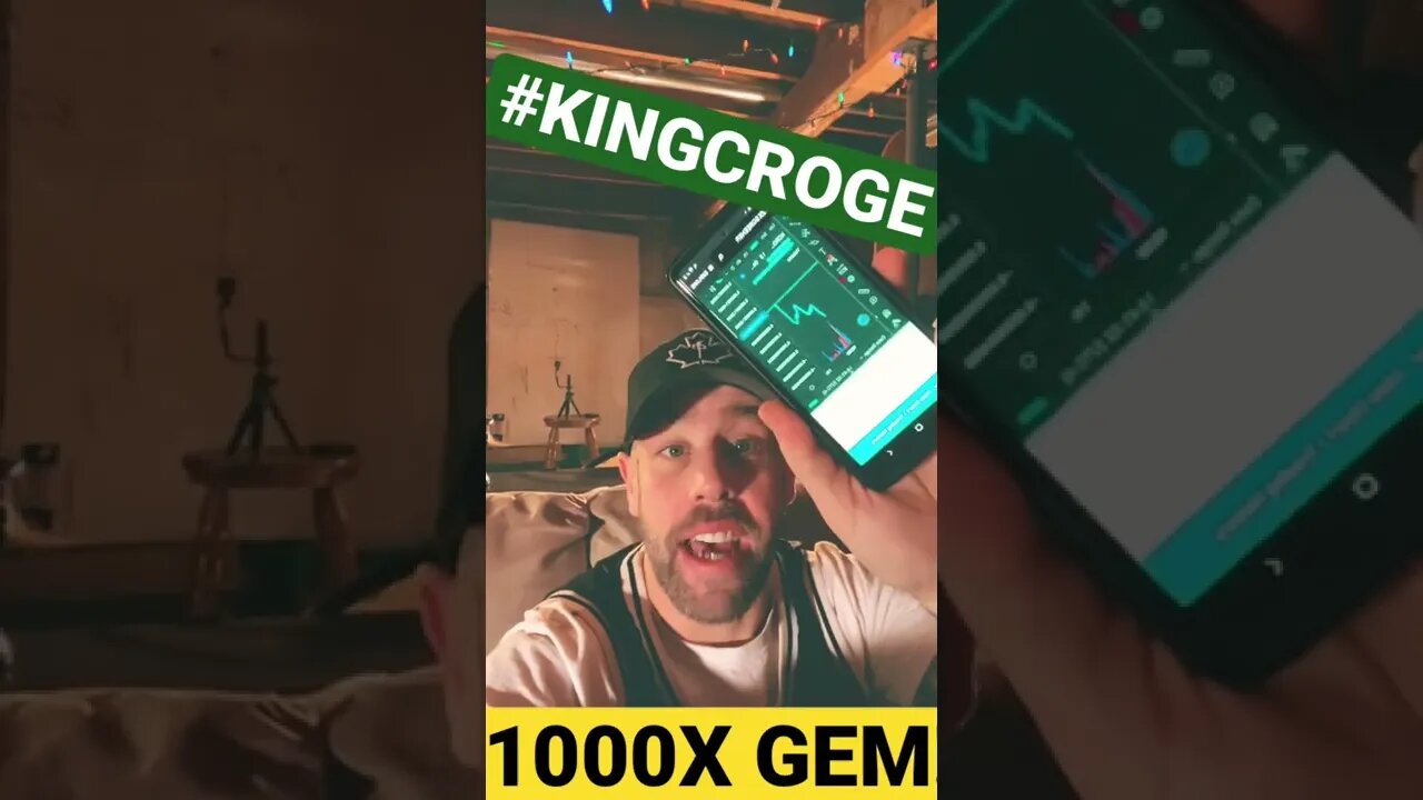 KING CROGE COIN | #1000XGEM #KINGCROGE #MMFinance #100XGEM #CRONOSCHAIN