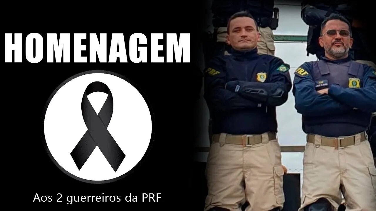 EMOCIONANTE! - Homenagem aos 2 PRFs Mortos Enquanto Faziam o Que Mais Amavam.