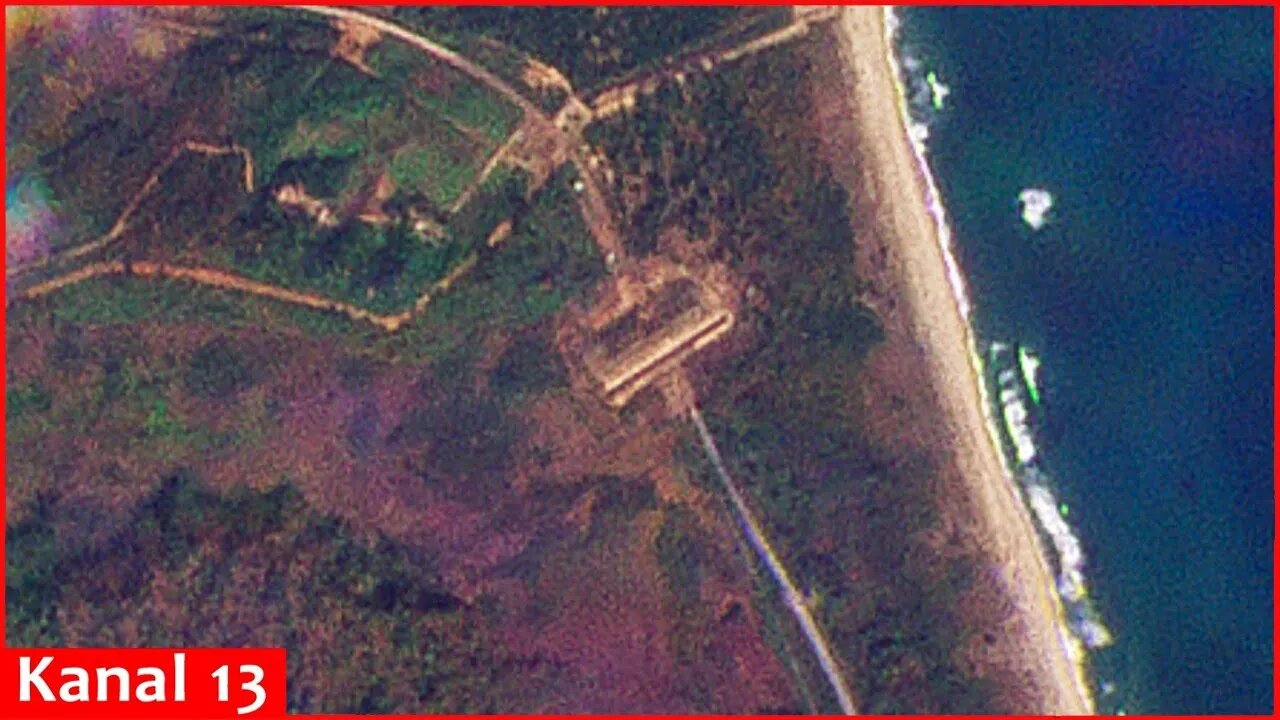 Satellite images show N Korea dug border trenches after demolishing road, rail links