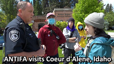 ANTIFA visits Coeur d'Alene, Idaho