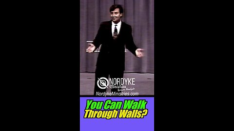 You Can Walk Through Walls? Spencer Nordyke