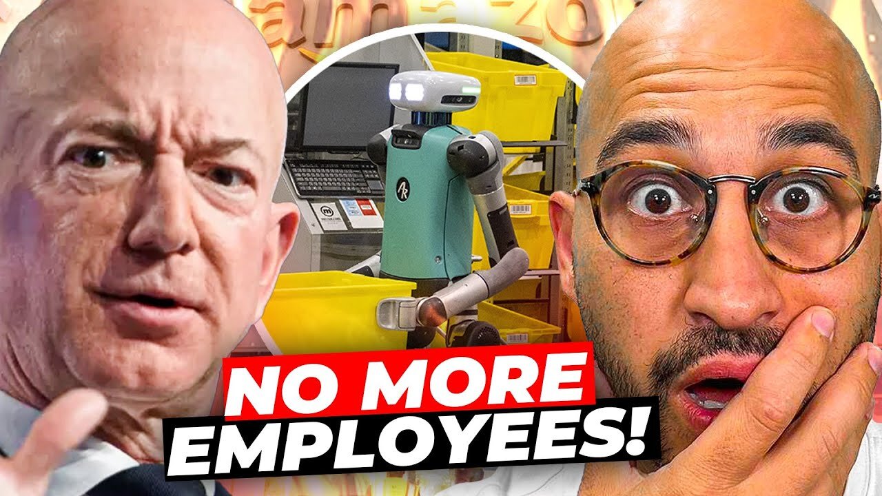 Amazon Buys 750,000 Robots to Replace Staff