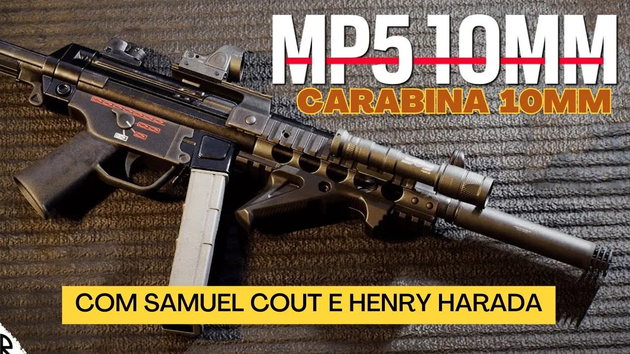 Carabina 10mm com Samuel Cout e Henry Harada #cortedelives