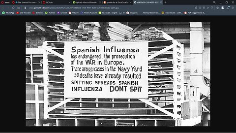 THE SPANISH FLU COVER UP. IT WAS THE VACCINE THAT KILLED PEOPLE. - HATSTRUTH