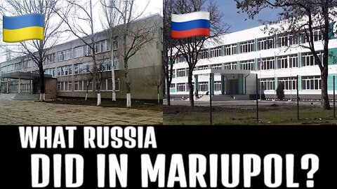 Cosa hanno fatto i RUSSI a MARIUPOL? MARZO 2023 Un altro video con filmati sulla ricostruzione della città RUSSA da parte dei RUSSI fatto da NIck un residente della città RUSSA che fa vedere i lavori