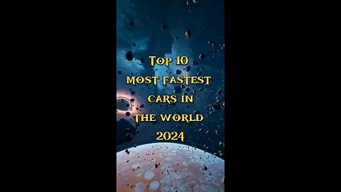 Top 10 most fastest cars in the world