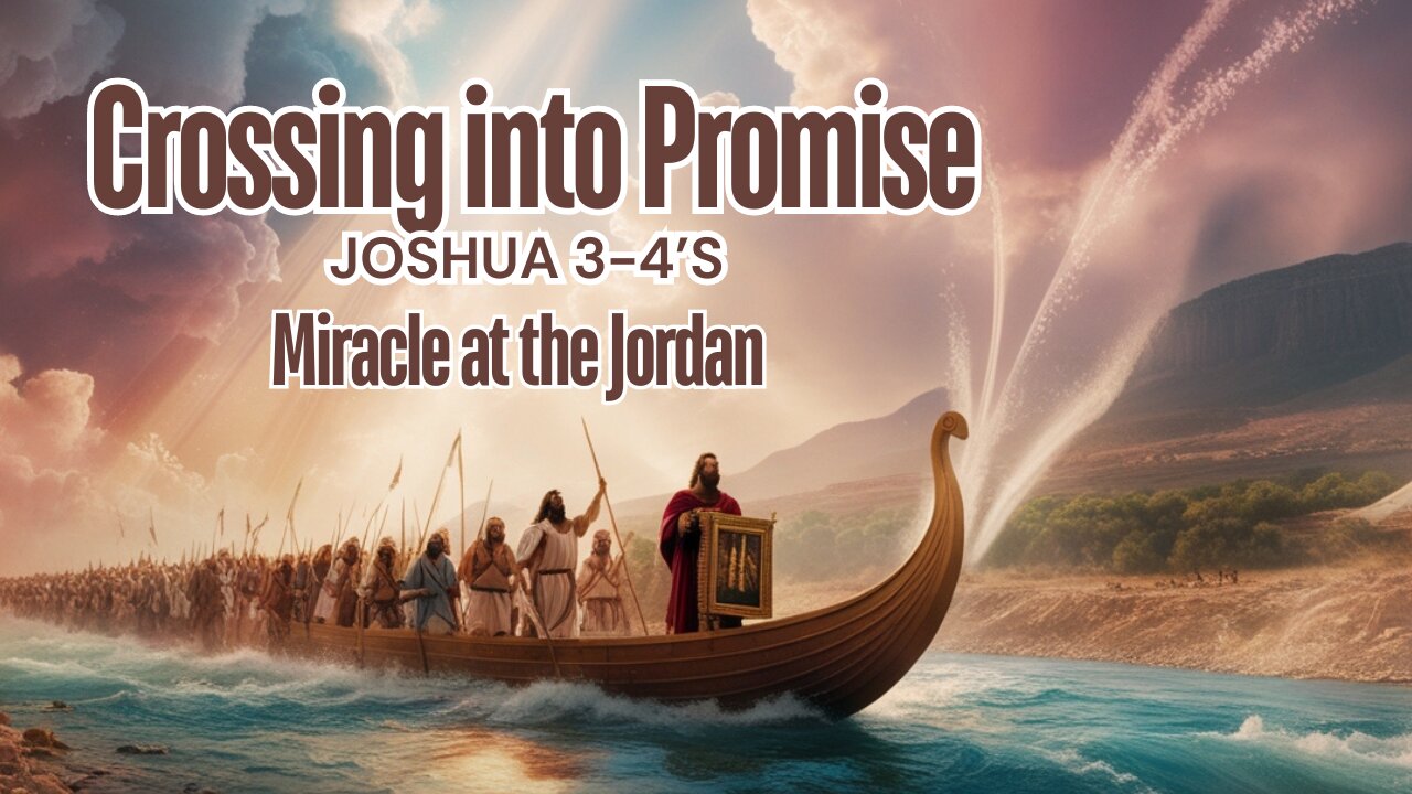 Crossing into Promise: Joshua 3-4’s Miracle at the Jordan"