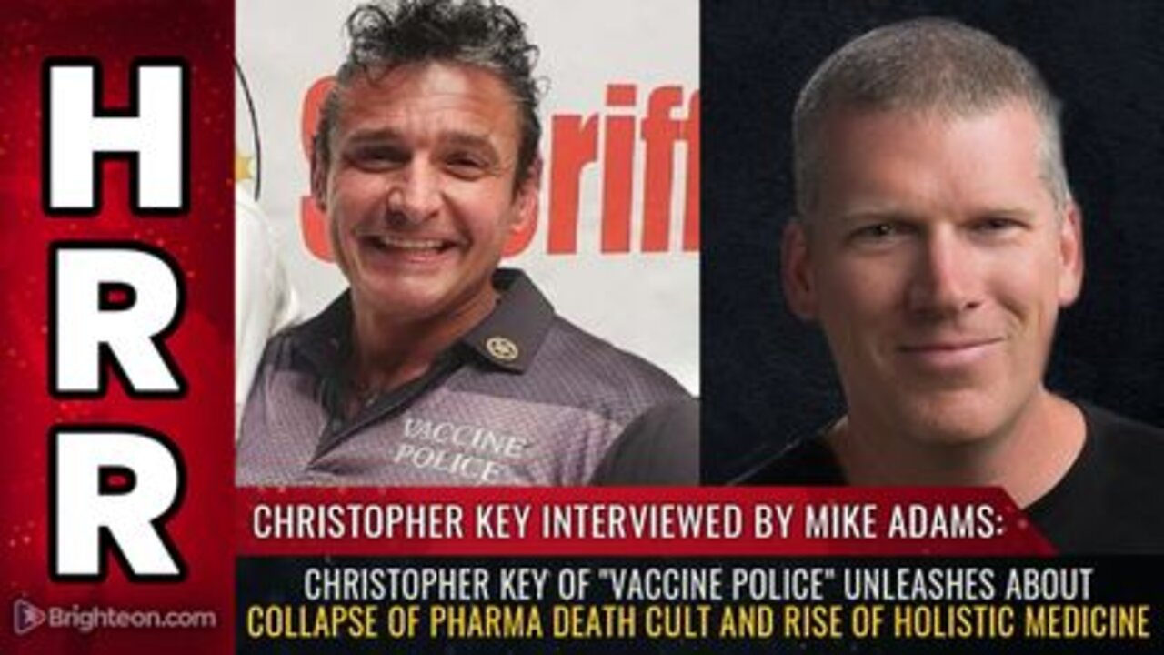 Christopher Key of Vaxx Police Unleashes about Collapse of Pharma & Rise of Holistic Medicine