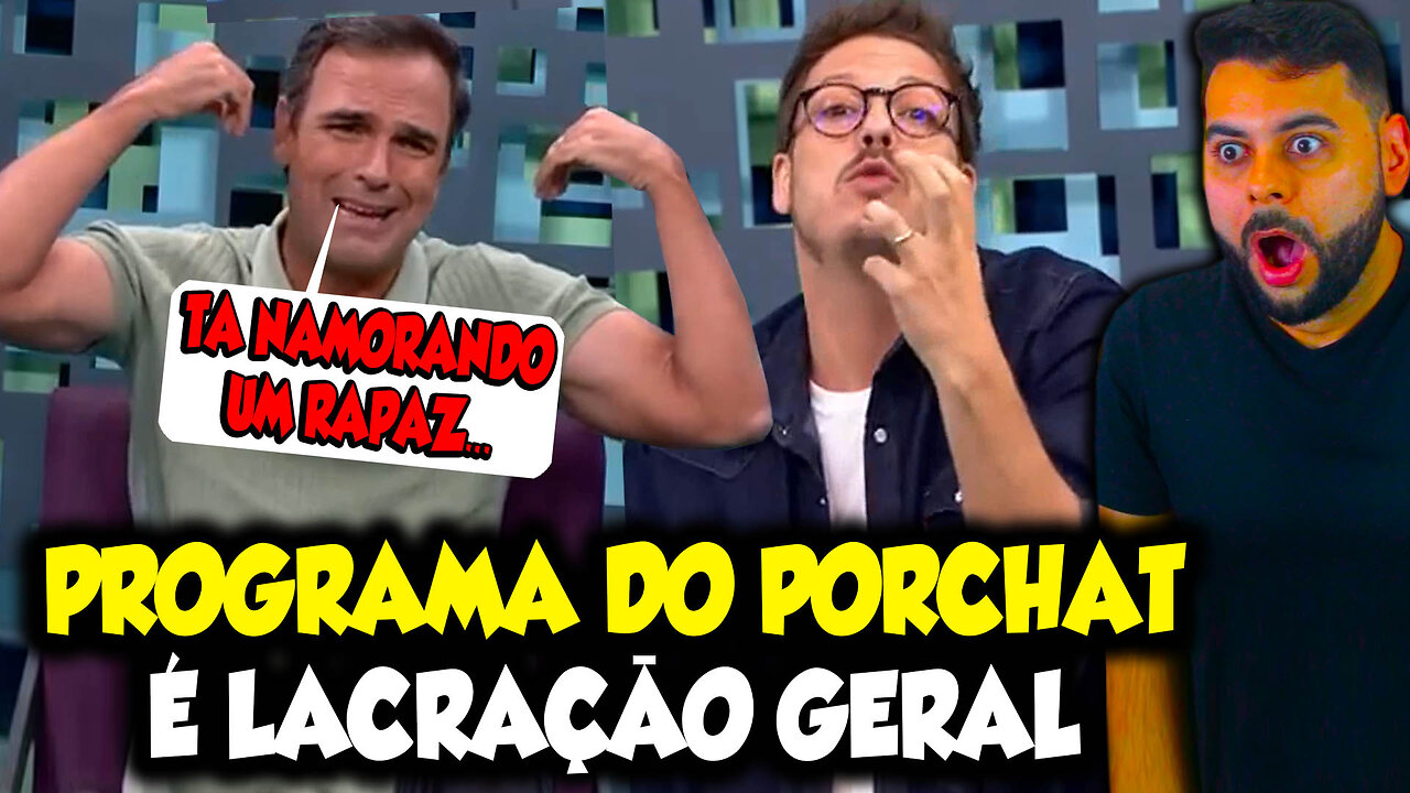 PROGRAMA DO FÁBIO PORCHAT É LACRAÇÃO GENERALIZADA