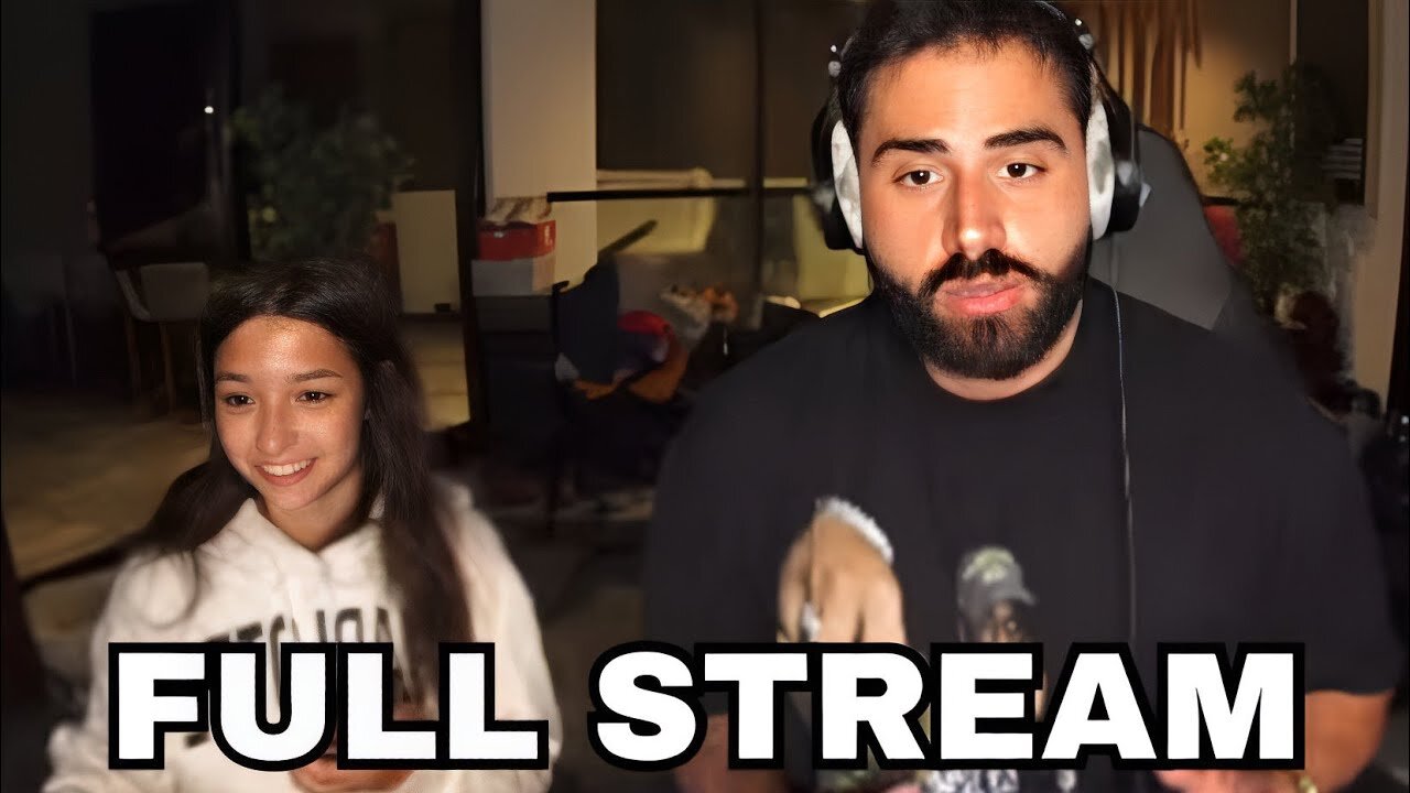 Jon Zherka and Layla Jenner Watch Logan vs Dillon Dannis Press Conference